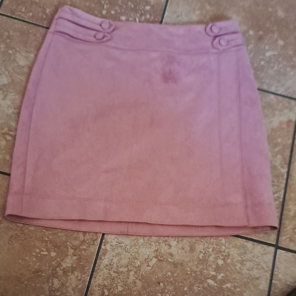 White House Black Market Pink Pencil Mini Skirt